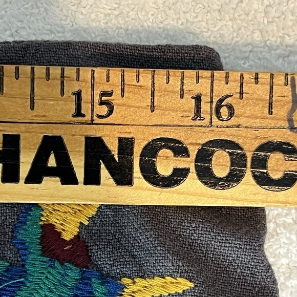 Umgee Grey Boho Floral Embroidered Mini Skirt Size Large NWT - Picture 8 of 11